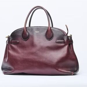 Coach Soft Empire Carryall Bag 40 Brass Merlot